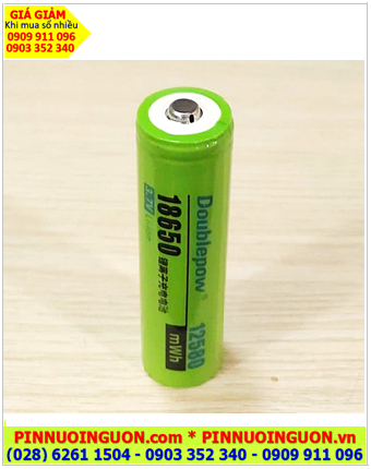DoublePow 18650-12580mWh, Pin sạc 18650 lithium Li-ion 3.7v DoublePow 18650-12580mWh chính hãng